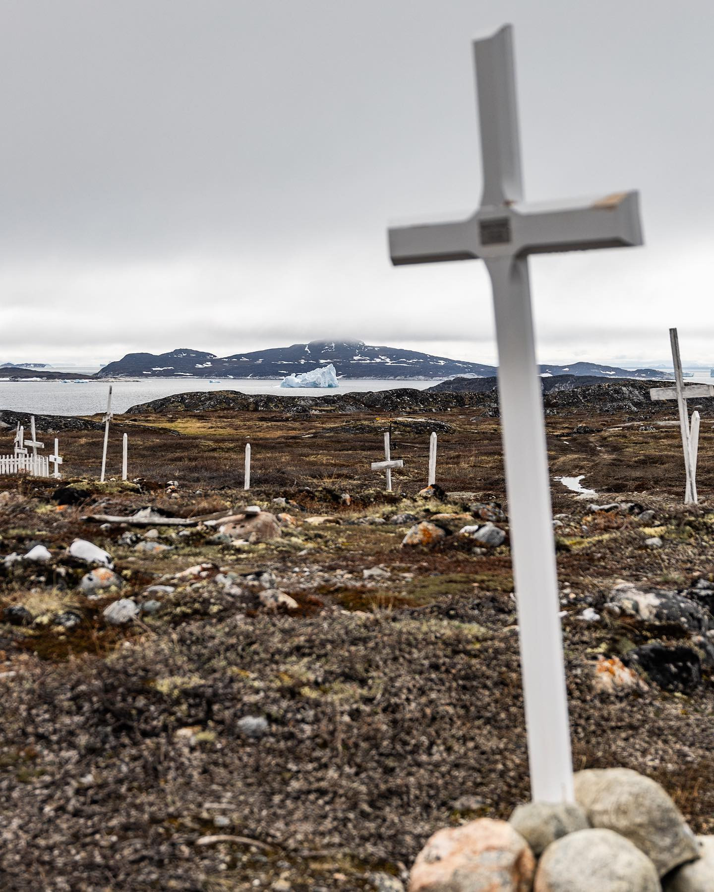 Ilimanaq cemetery. #greenland #canoneosr6markii #eosr6markii #sigma24105art